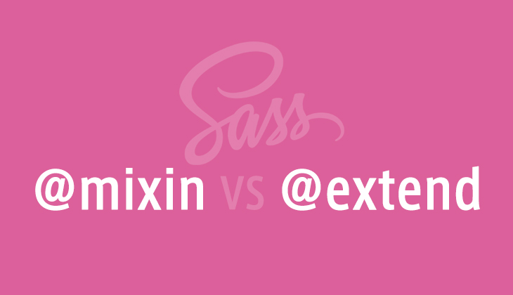 Sassの「@mixinと@extendの違い」と使い分け